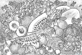 grapes Coloring Pages To Print